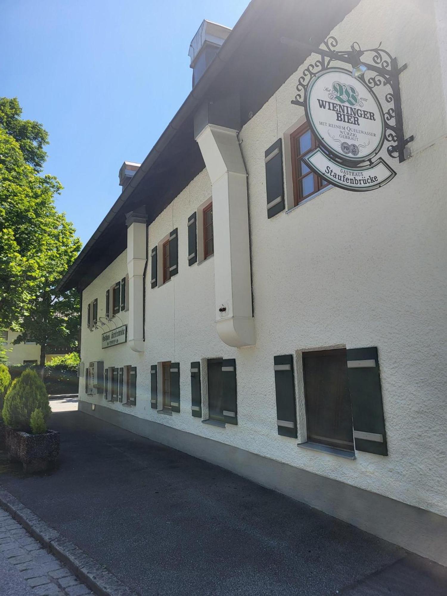 Gasthaus Staufenbruecke Bad Reichenhall Exteriör bild